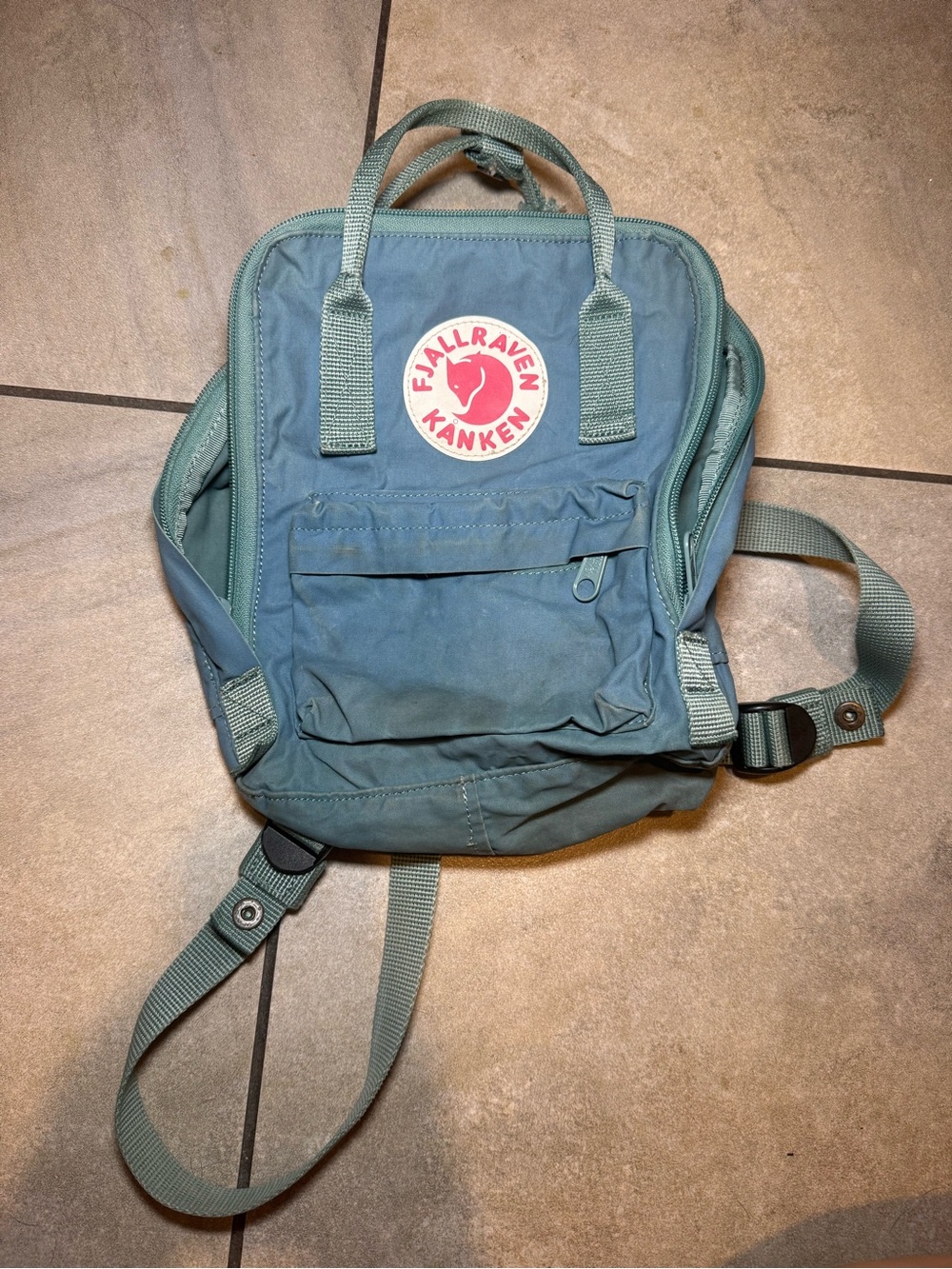 Mini Fjallraven kanken turquoise